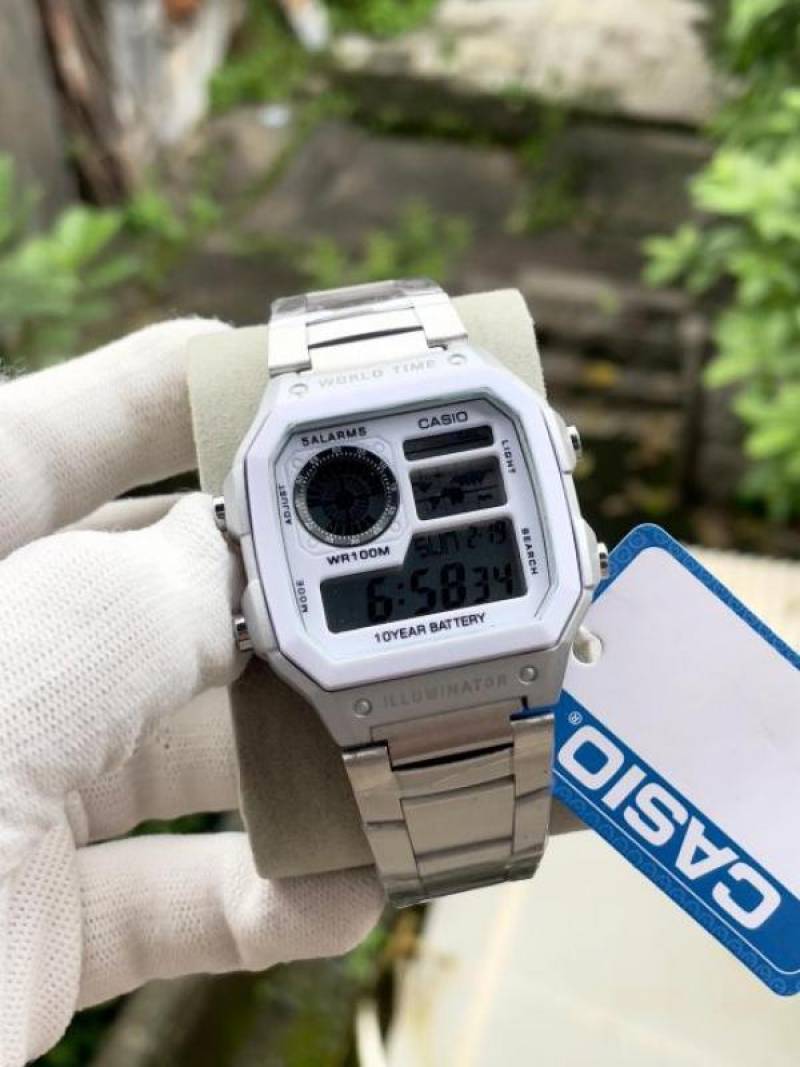 Casio AE1200 illuminator metal