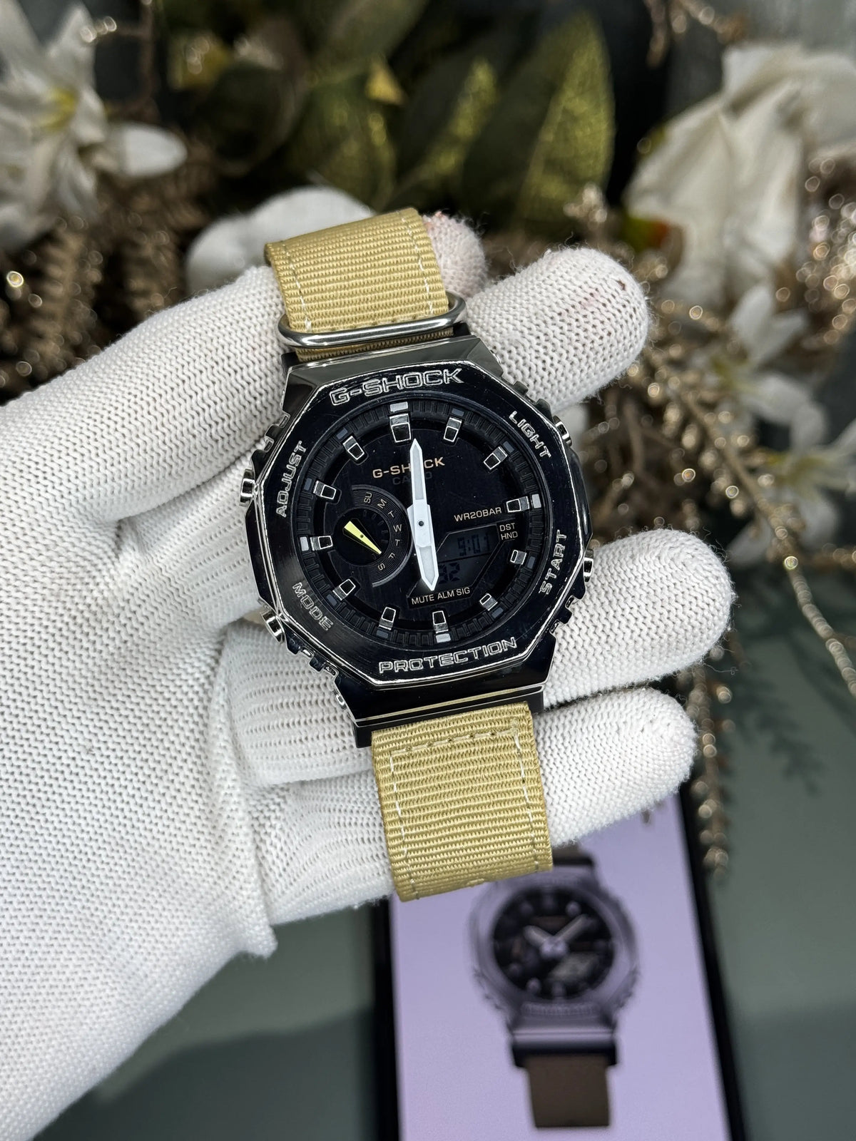 Gshock Gm2100 Beige Premium Japan Watch