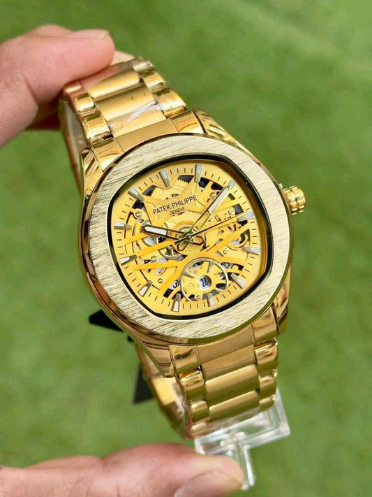 Patek phillipe Full gold with gold dial metal