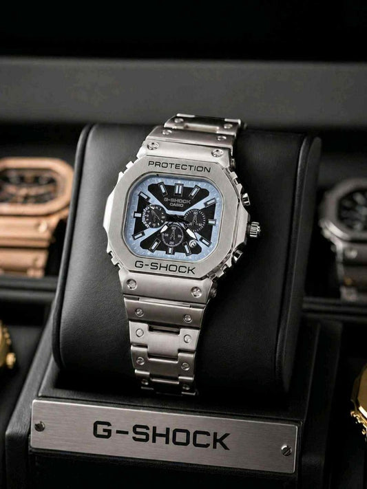 G SHOCK All working WATCH M-440 sliver metal