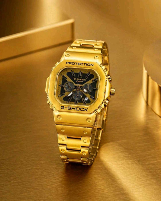 G SHOCK All working M-440  Golden metal