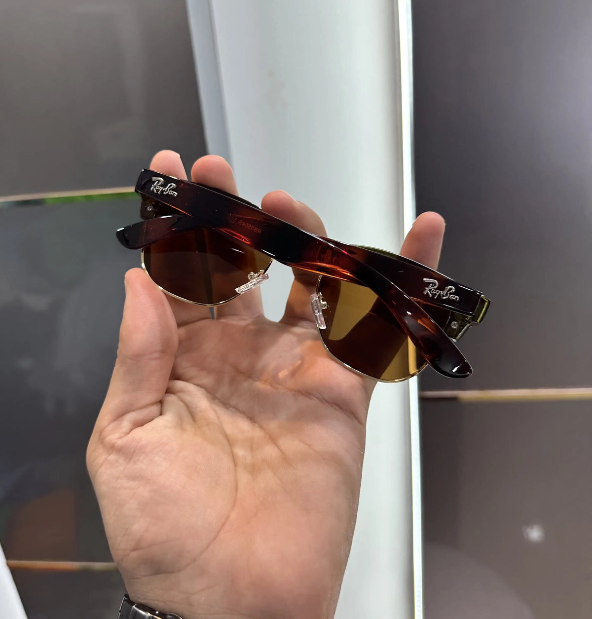 RayBan Tiger Brown Premium Shades 504
