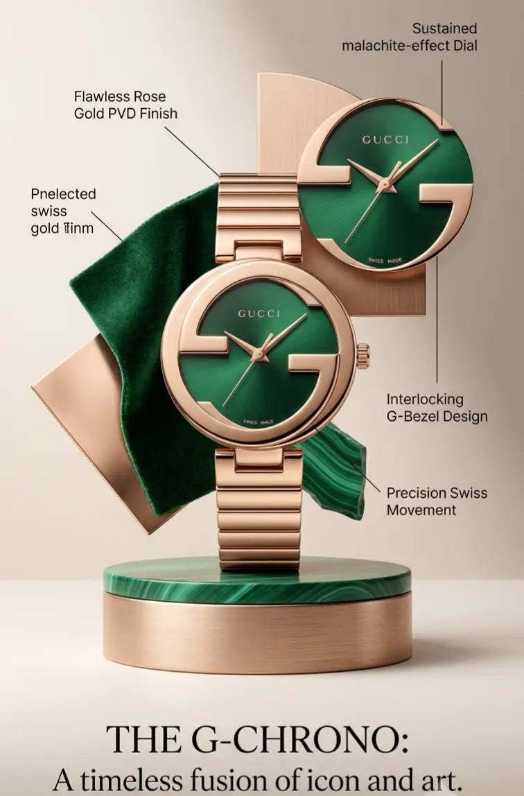 Gucc_i Women's Rose Green 