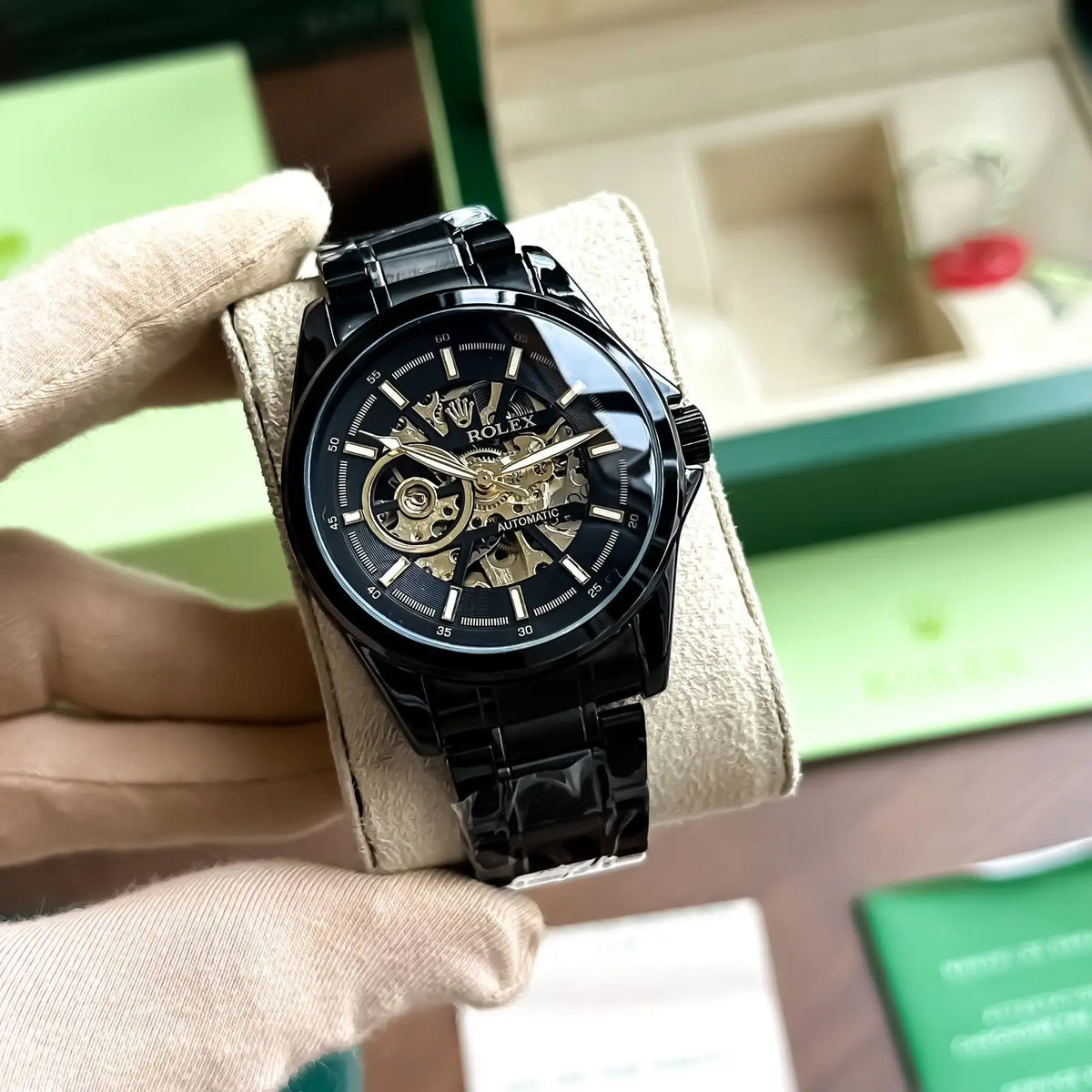 Rolex Automatic Full Black 